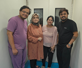 Dr. Juhul Patel training certificate