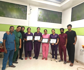 Dr. Juhul Patel training certificate